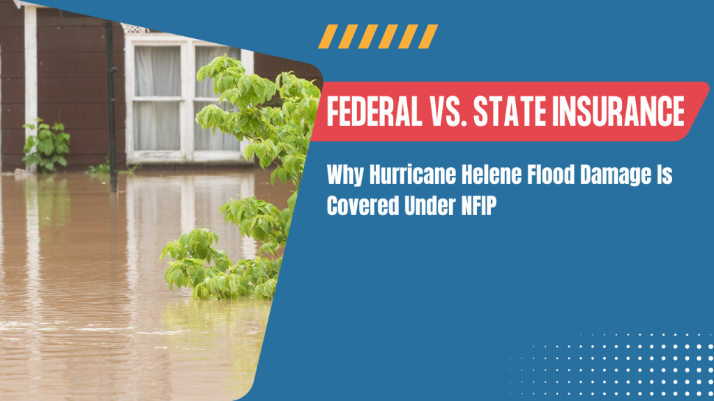 Federal vs. State Insurance: Why Hurricane Helene Flood Damage Is Covered Under NFIP