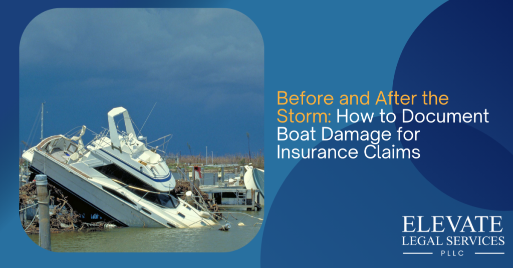 Before and After the Storm: How to Document Boat Damage for Insurance Claims