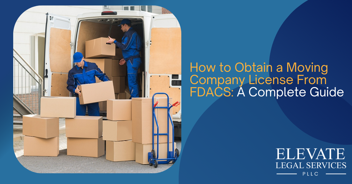 How to Obtain a Moving Company License From FDACS: A Complete Guide