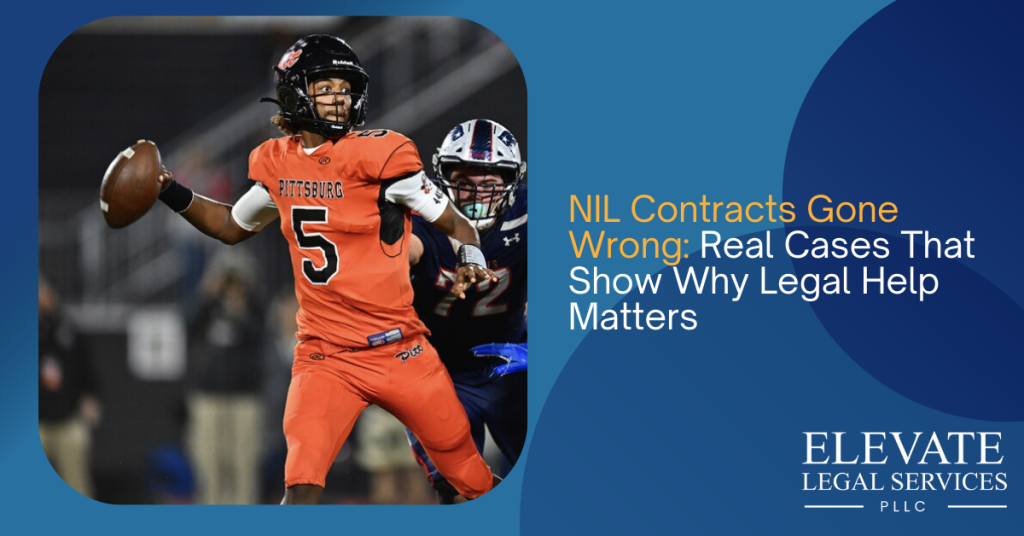 NIL Contracts Gone Wrong: Real Cases That Show Why Legal Help Matters
