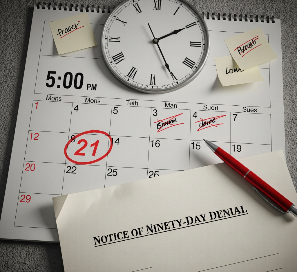 Florida DFS Notice of Ninety-Day Denial and Election of Proceeding Form: Deadlines, Rights, and Legal Strategy