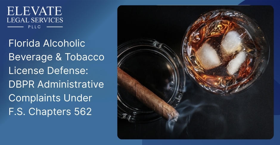 Alcoholic Beverage & Tobacco License Defense